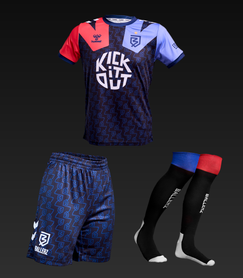 Ballerz® Kids Away Full Kit: shirt, shorts and socks