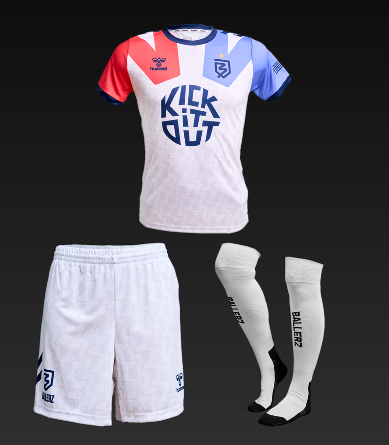 Ballerz® Kids Home Full Kit: shirt, shorts and socks